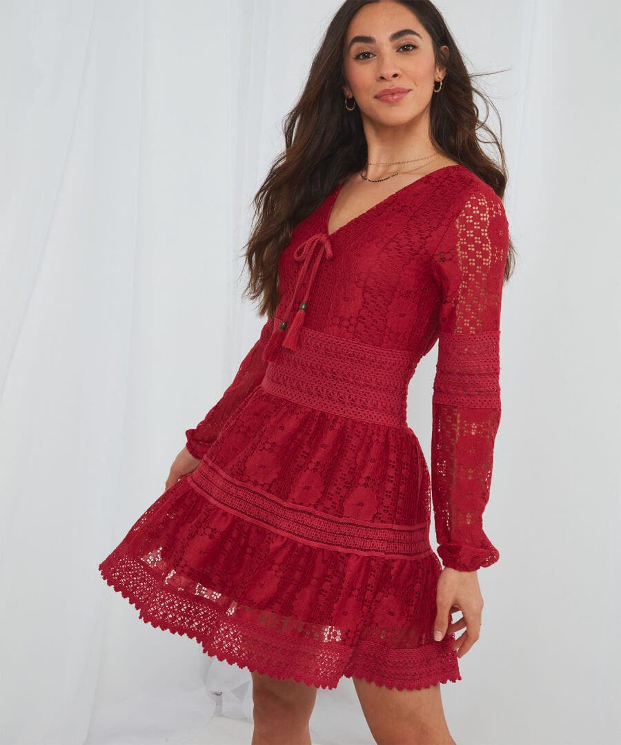 Lovely Lace Boho Tunic