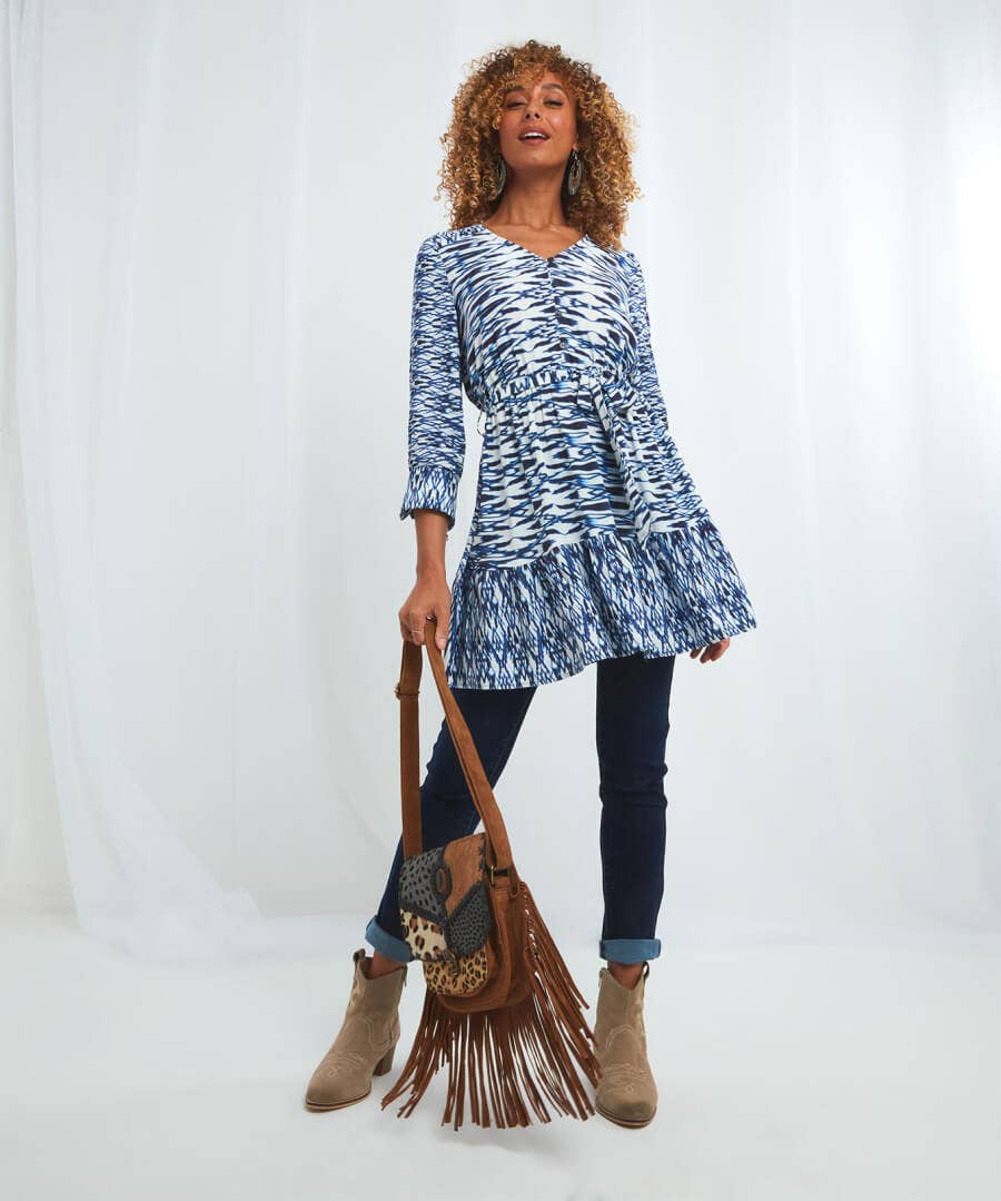 Ocean Waves Tunic