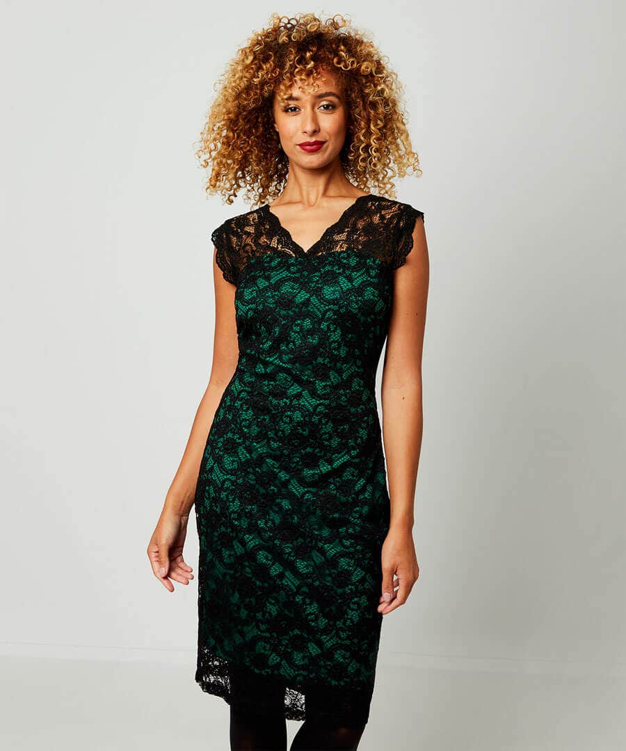 Flattering Lace Dress