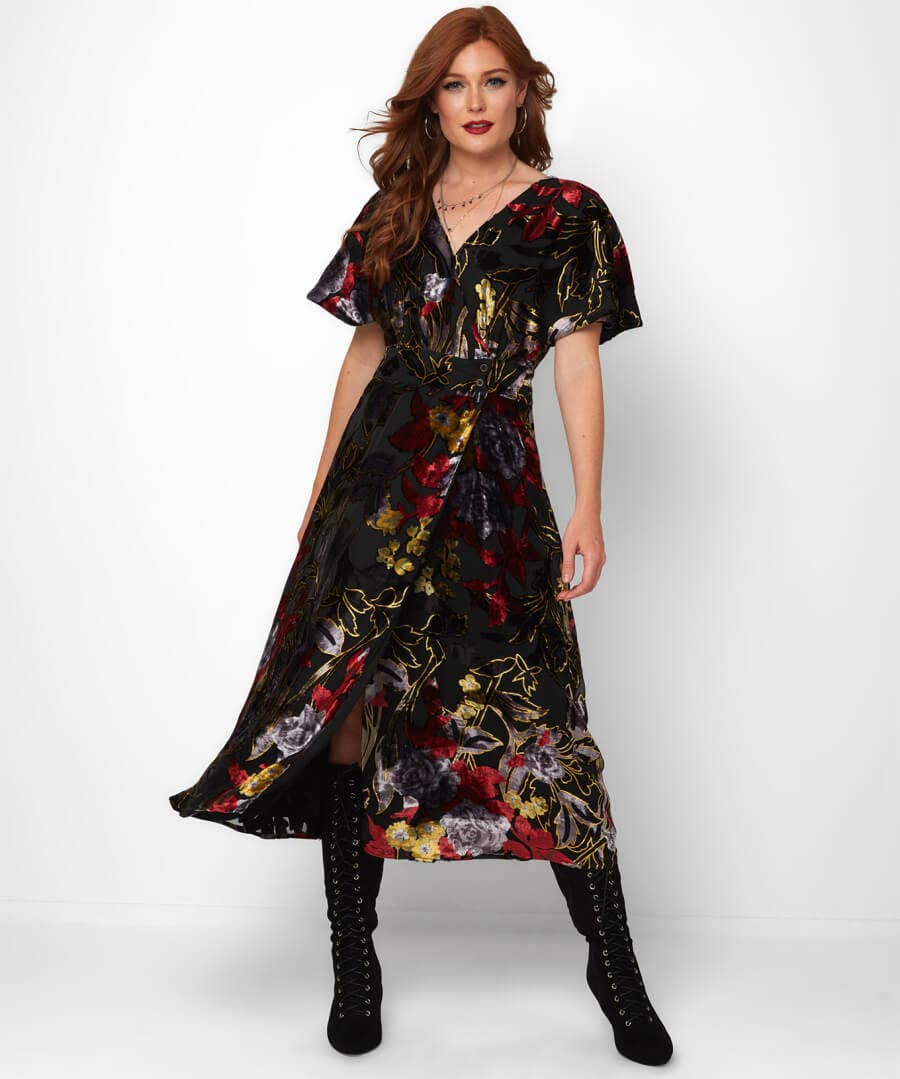 Remarkable Devore Dress