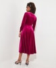 Rosetta Velour Dress