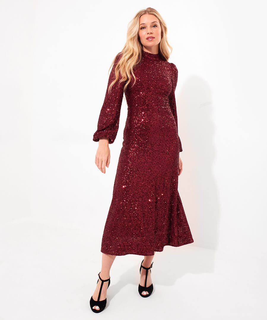 Lucille Sequin Dress