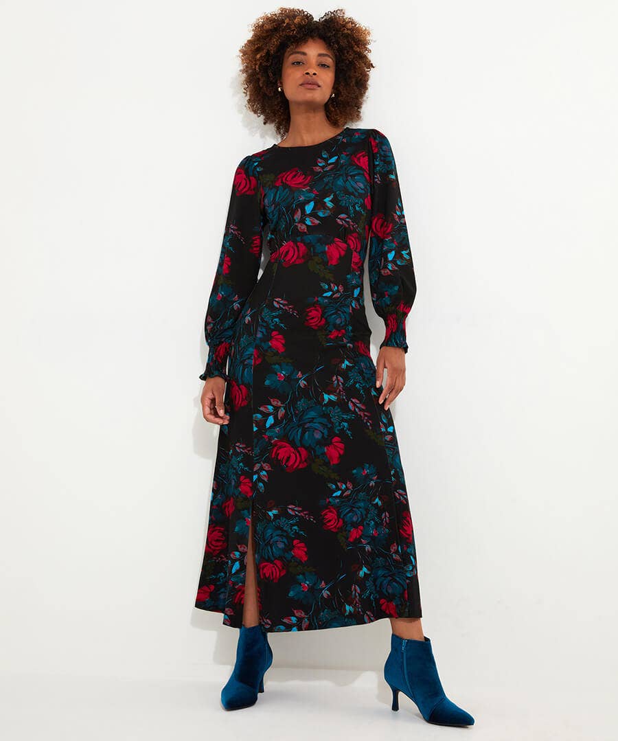 Larissa Floral Jersey Dress