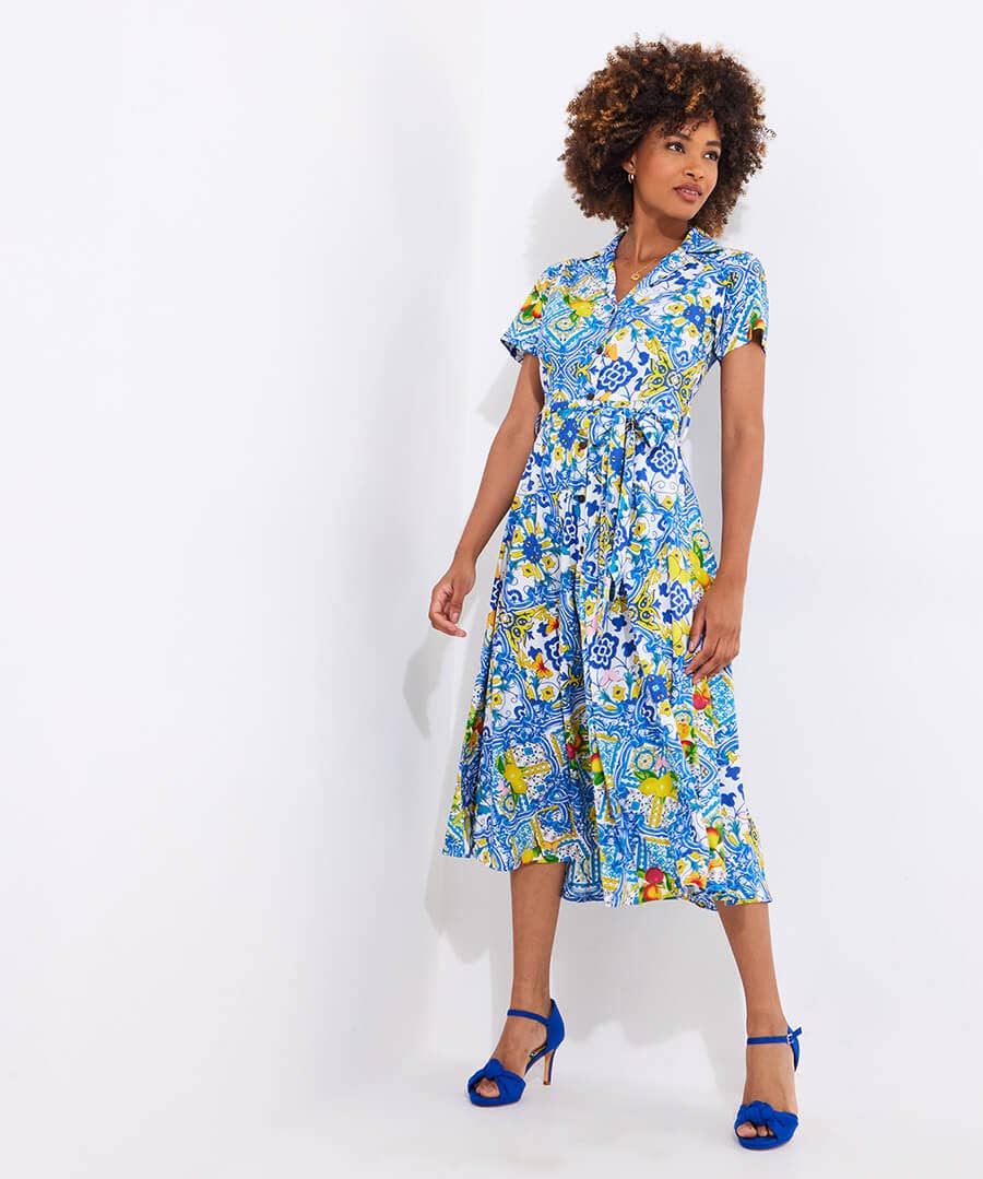 Sicily Dreams Shirts Dress