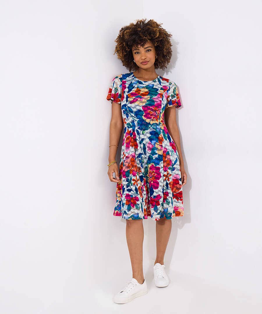 All The Brights Stretch Lace Dress