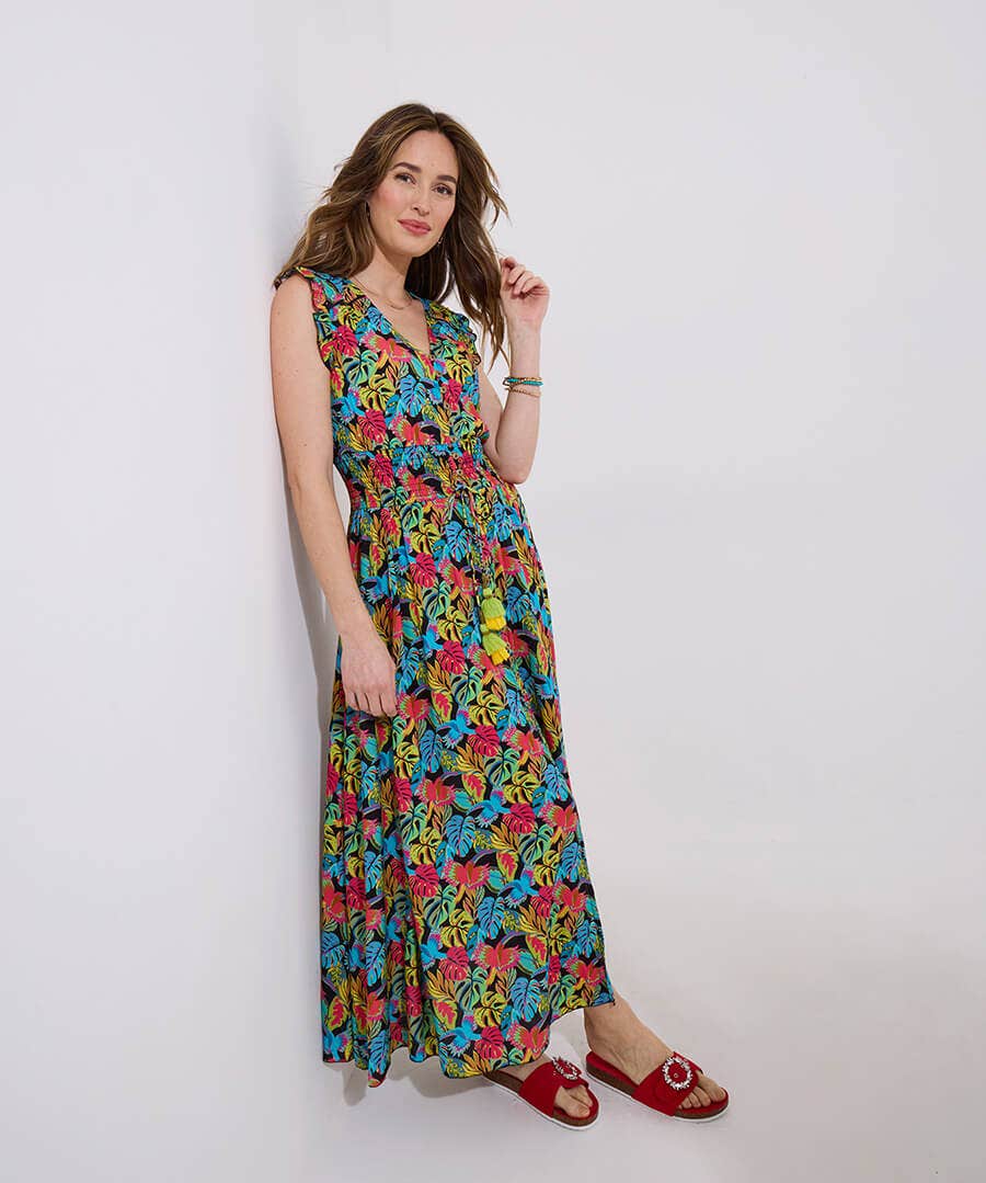 Tropical Treasures Maxi Dress