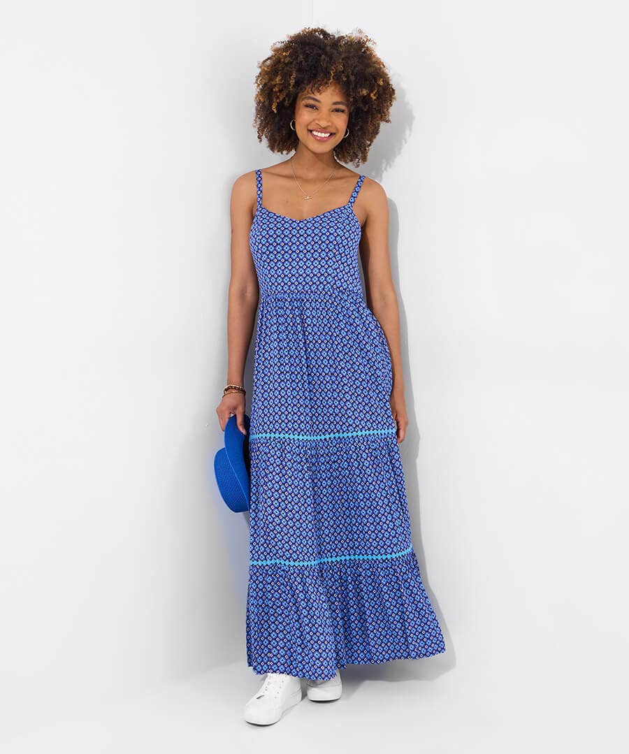 Gina Printed Maxi Dress