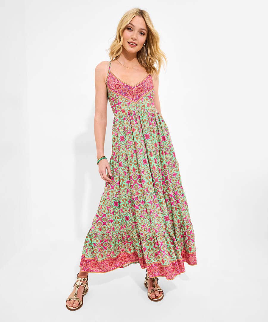 Paradise Printed Maxi Dress