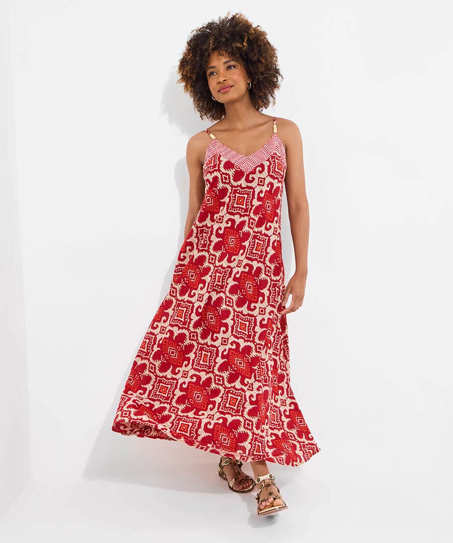 Ula Printed Maxi Dress