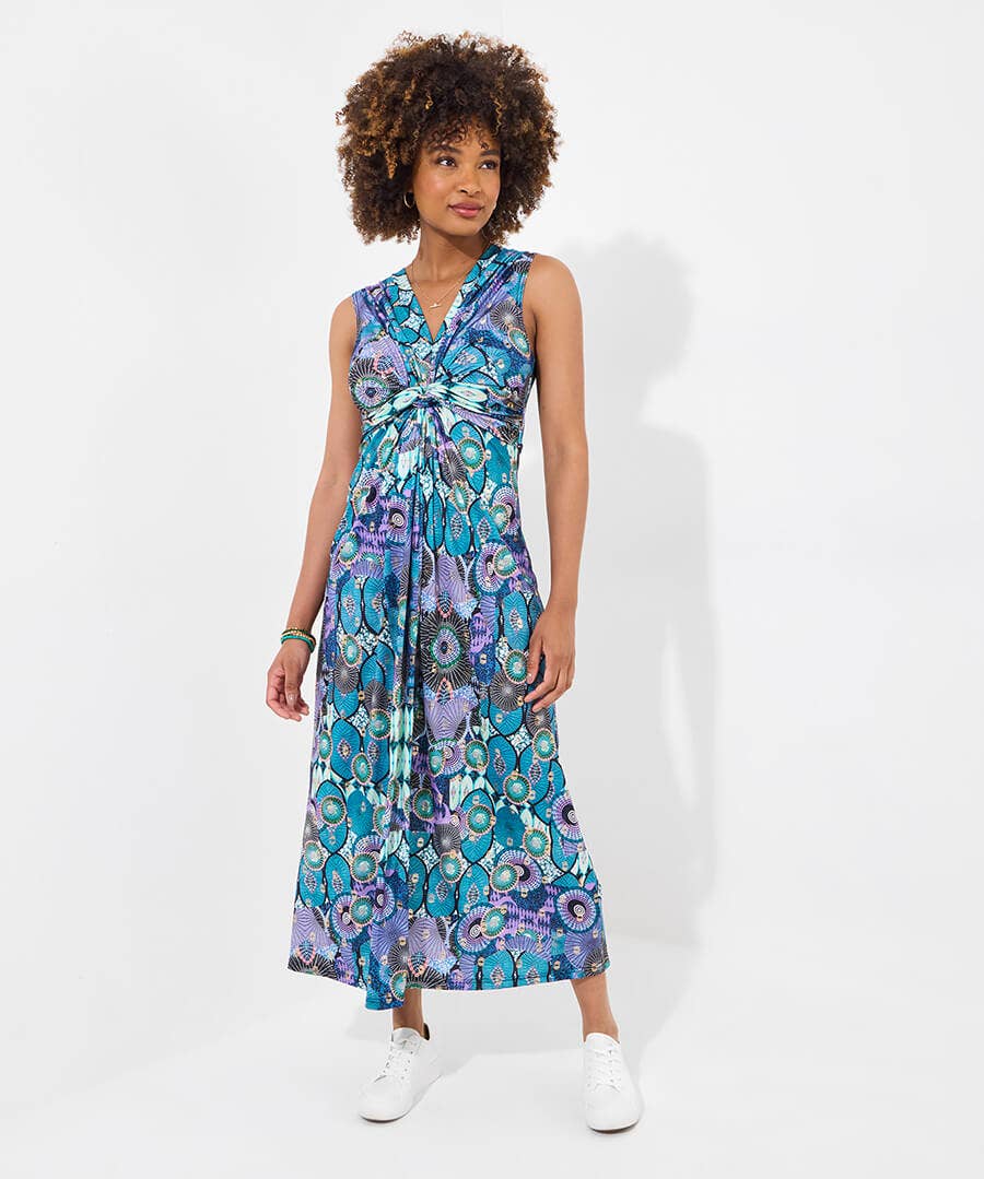 Marnie Printed Jersey Dress