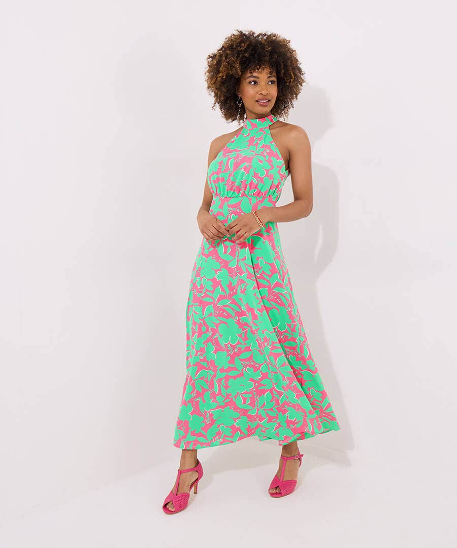 Olivia Halterneck Dress