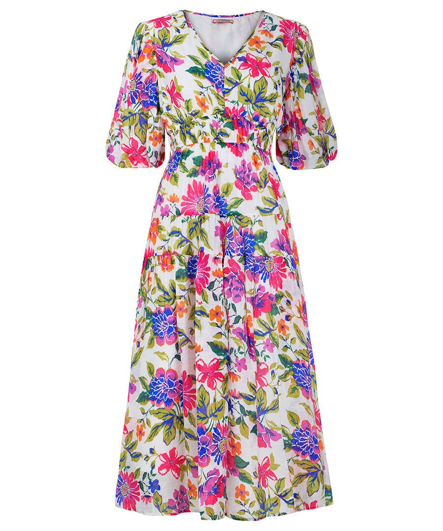 Flower Garden Printed Dress