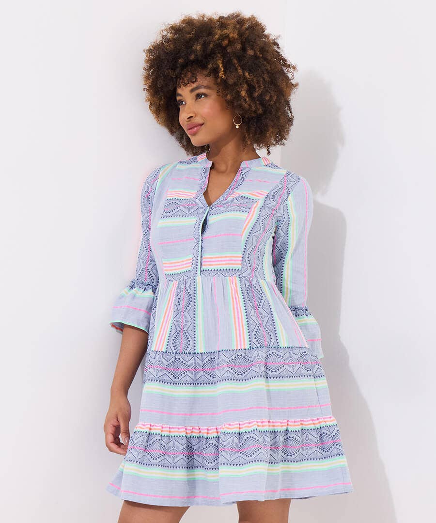 All New Summer Stripe Tunic Dress