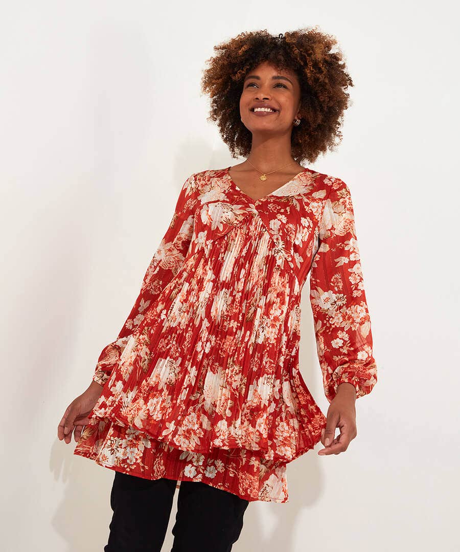 Perfectly Plisse Tunic