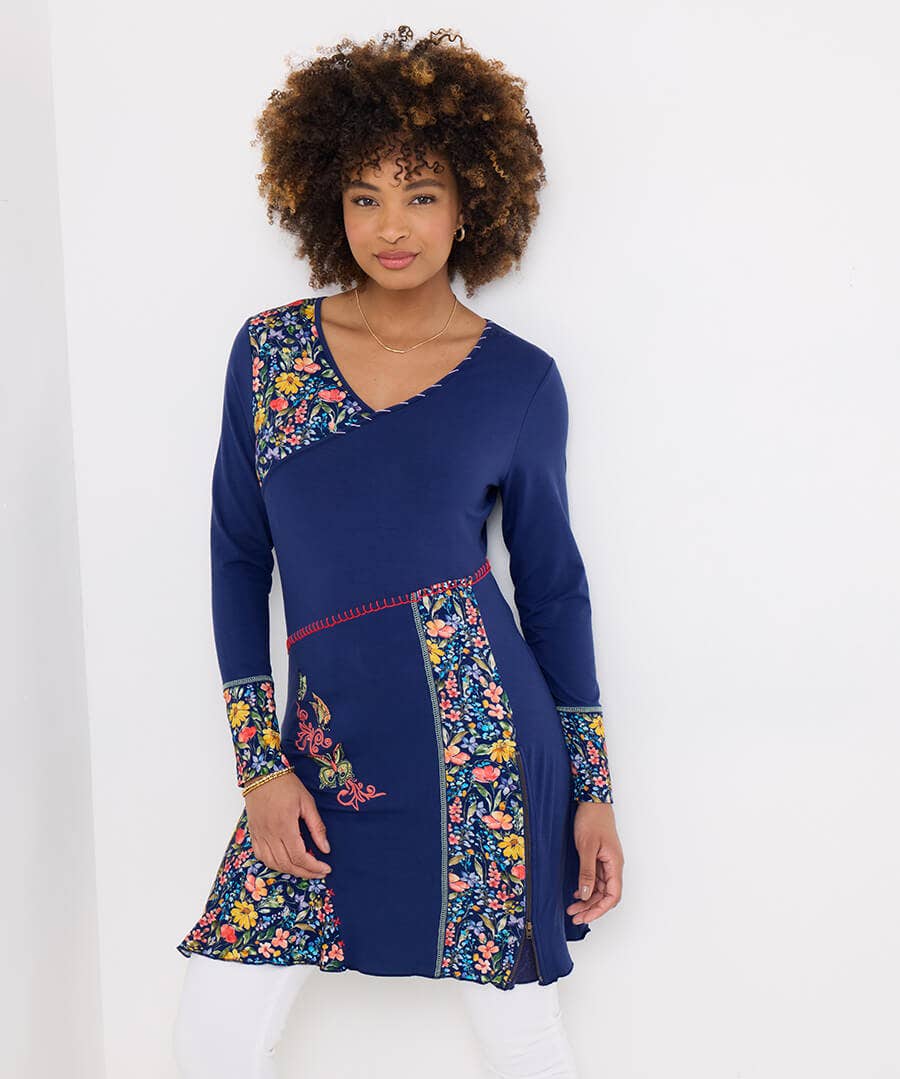 Mix It Up Jersey Tunic