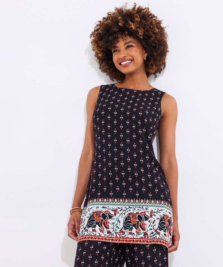 Elegant Elephant Tunic