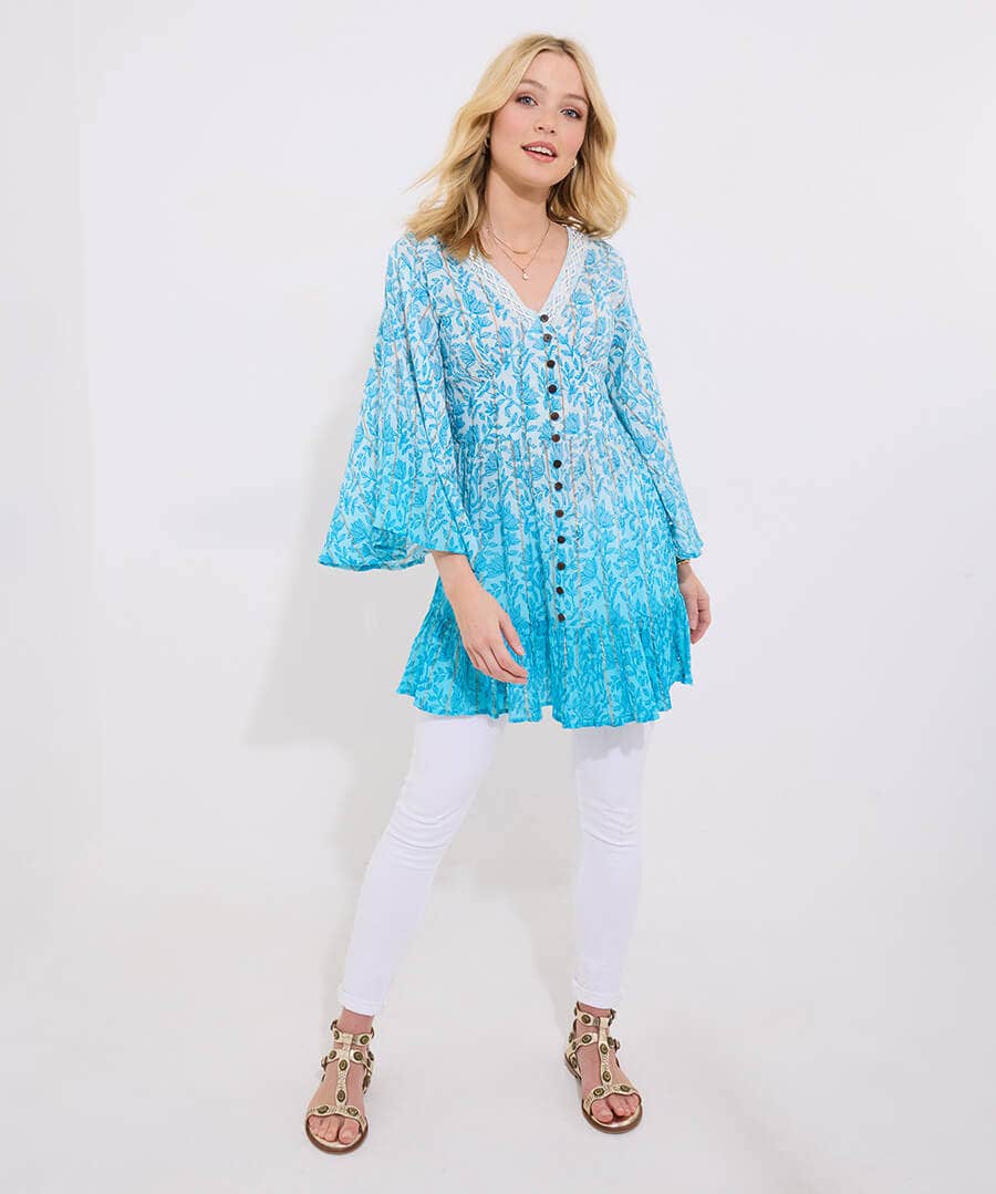 Ombre Delight Boho Tunic