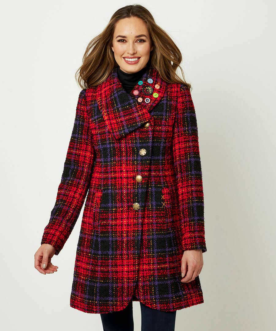 jessica simpson wool coat