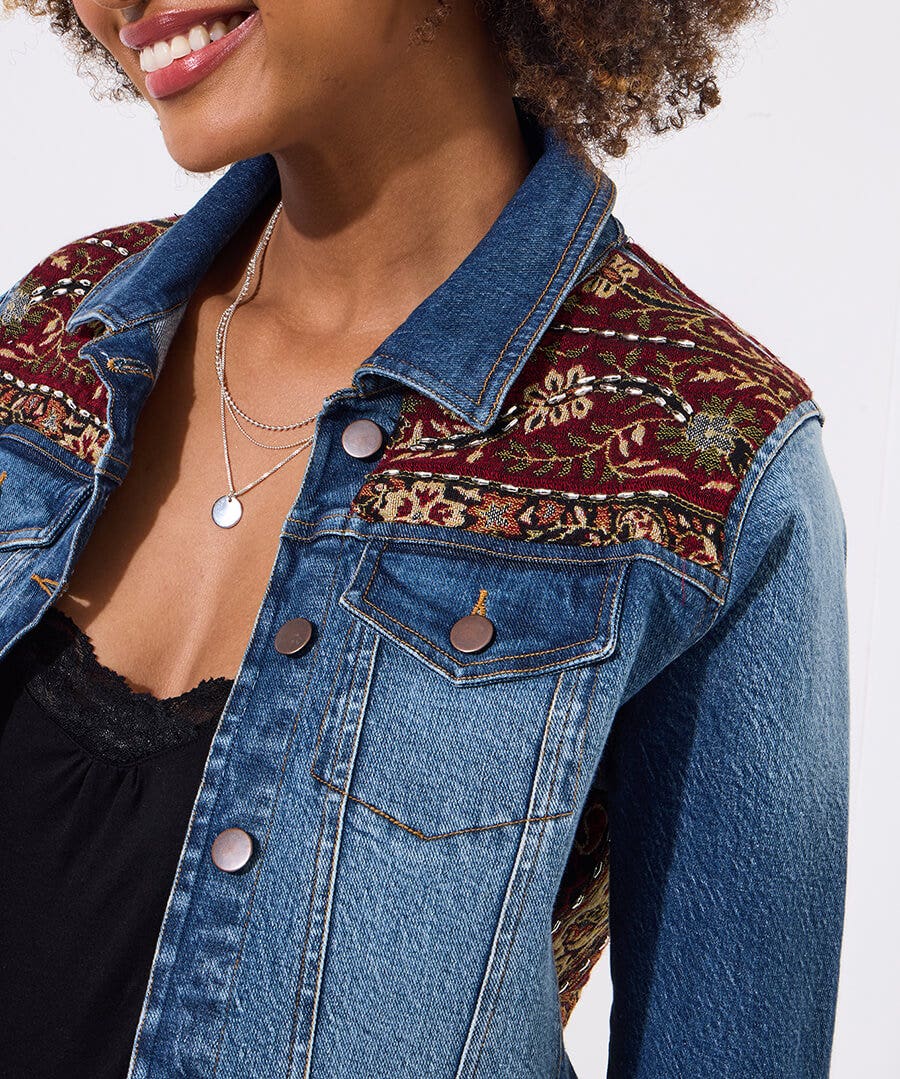 Alayna Customised Denim Jacket