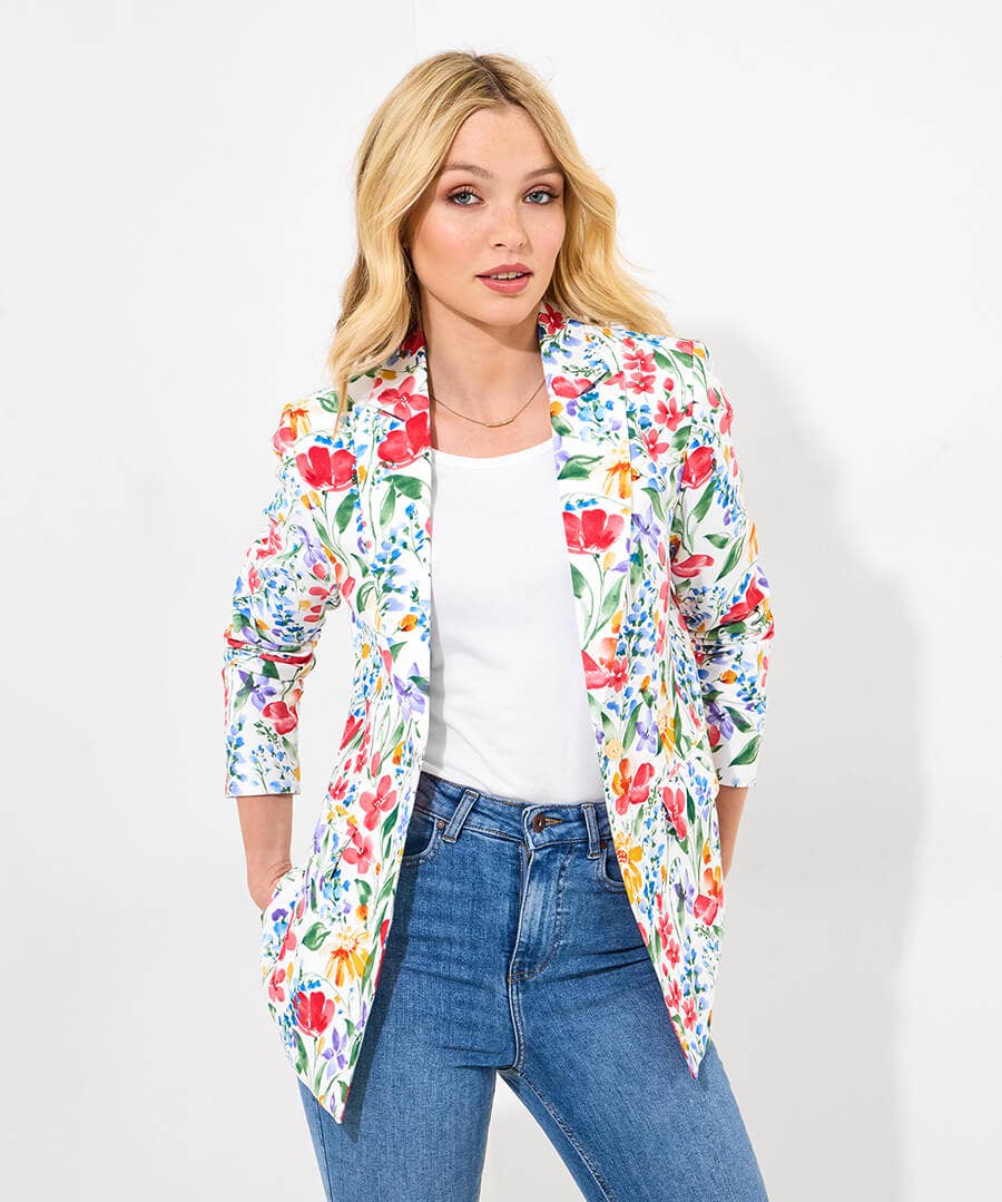 Fabulous Floral Jacket