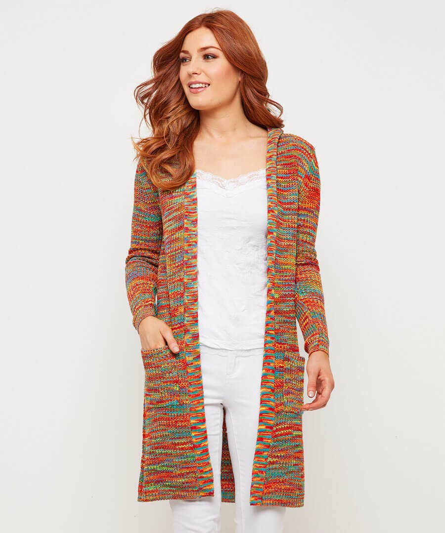 joe browns multicoloured cardigan