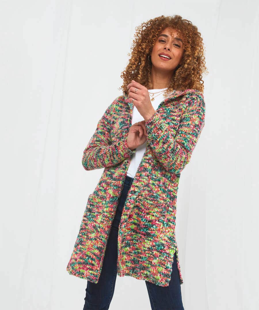 joe browns multicoloured cardigan