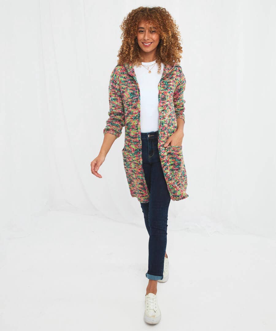 joe browns multicoloured cardigan