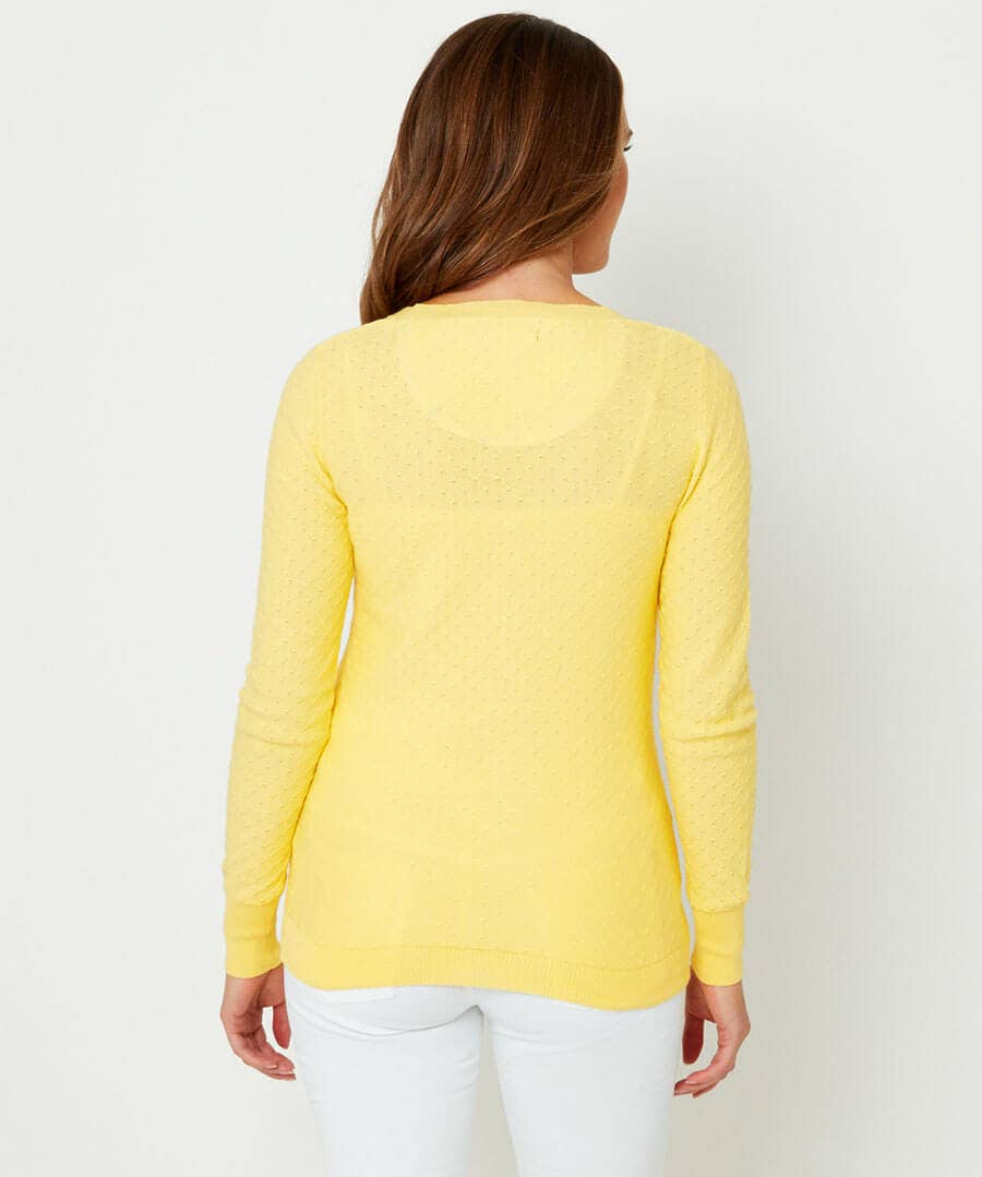 joe browns lemon cardigan