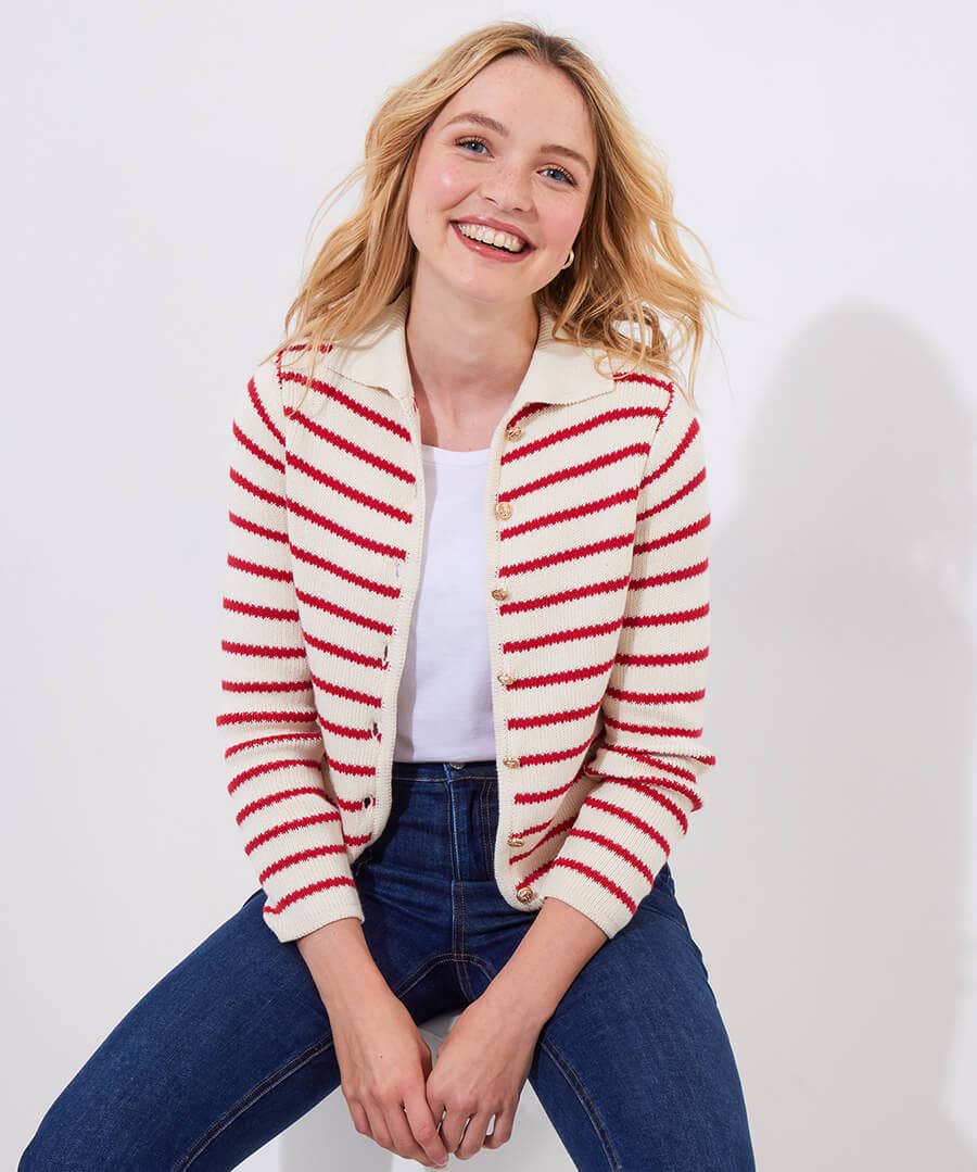 Amelie Collared Cardigan
