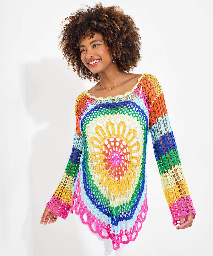 Summer Sun Crochet Jumper