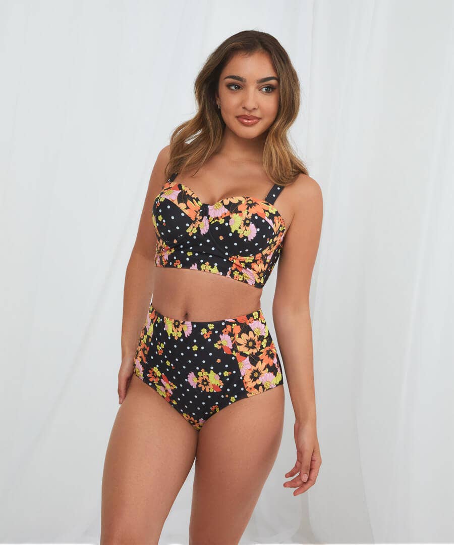 Retro Panelled Brief