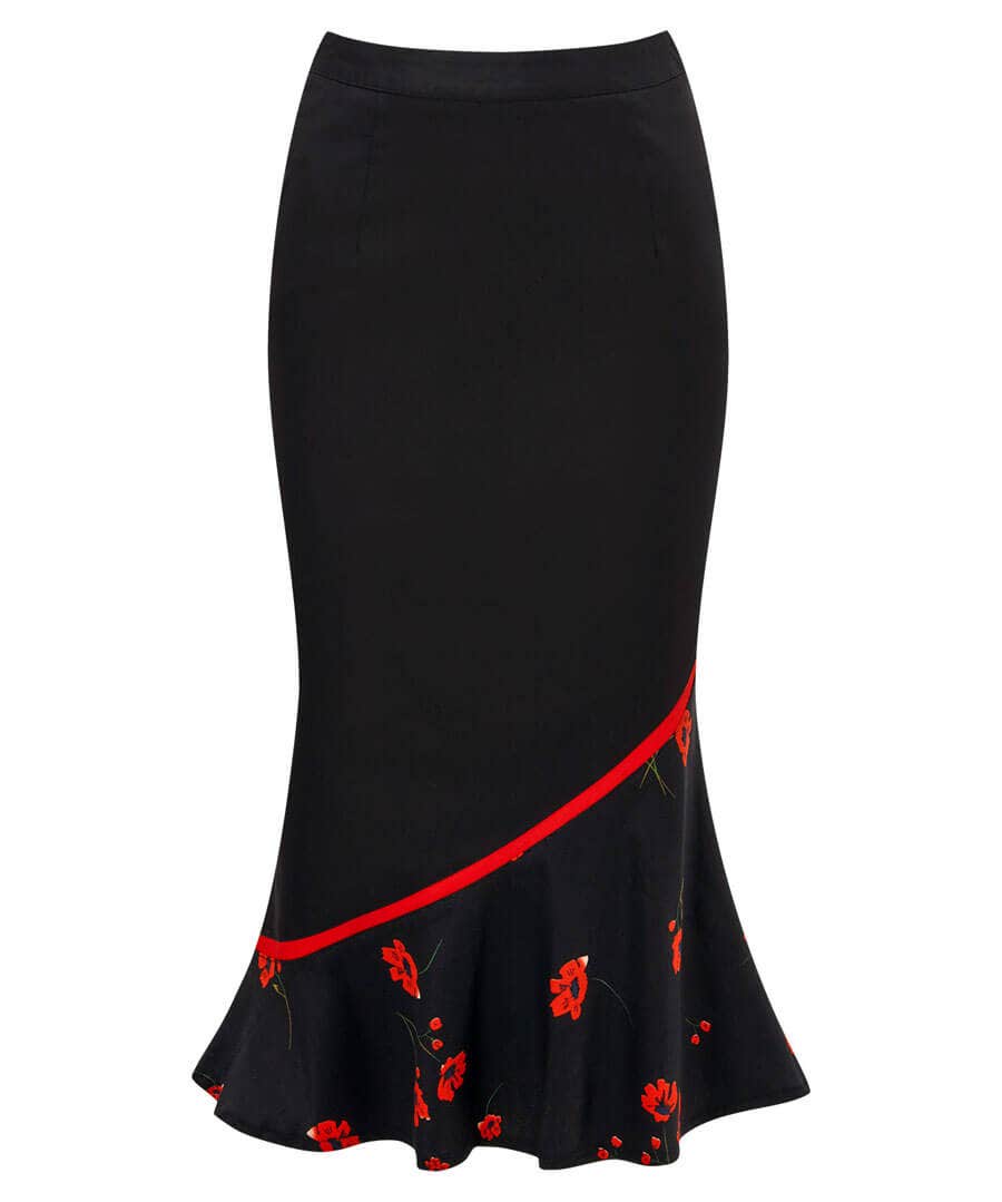 Peekaboo Poppy Skirt | Women's Skirts | Joe Browns Official