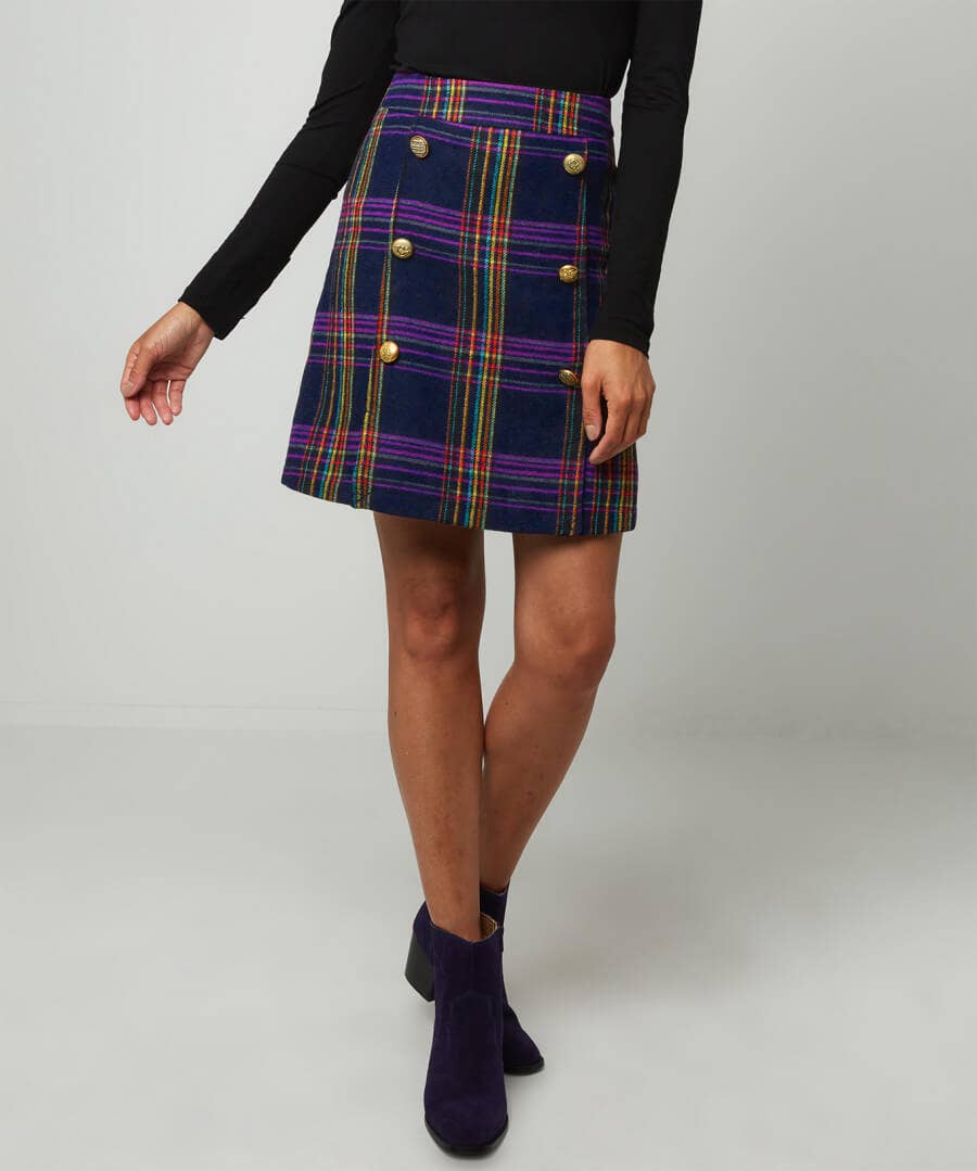 Joe's Ultimate Check Skirt