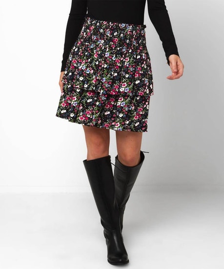 Winter Florals Rara Skirt