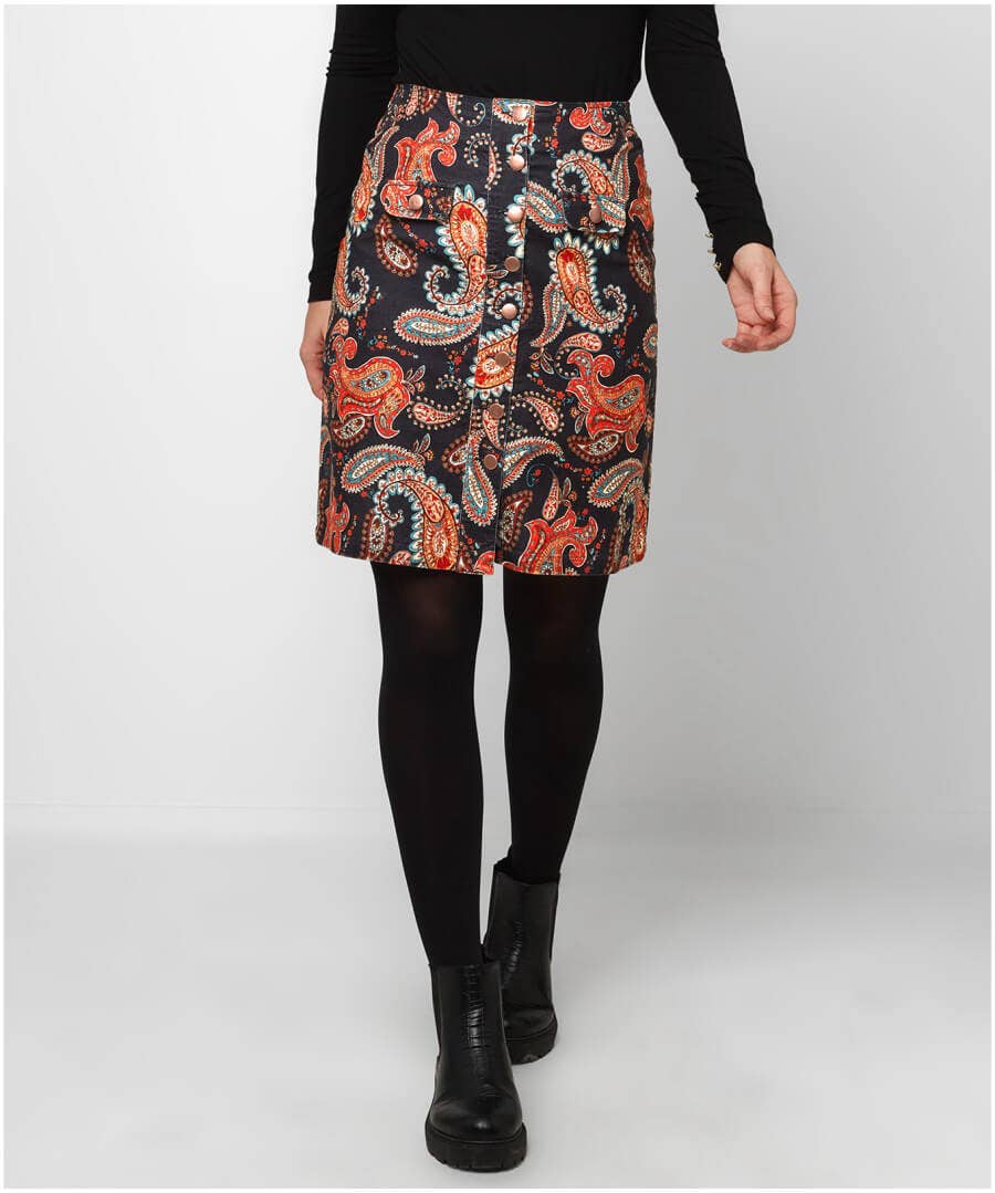 Perfect Paisley Skirt