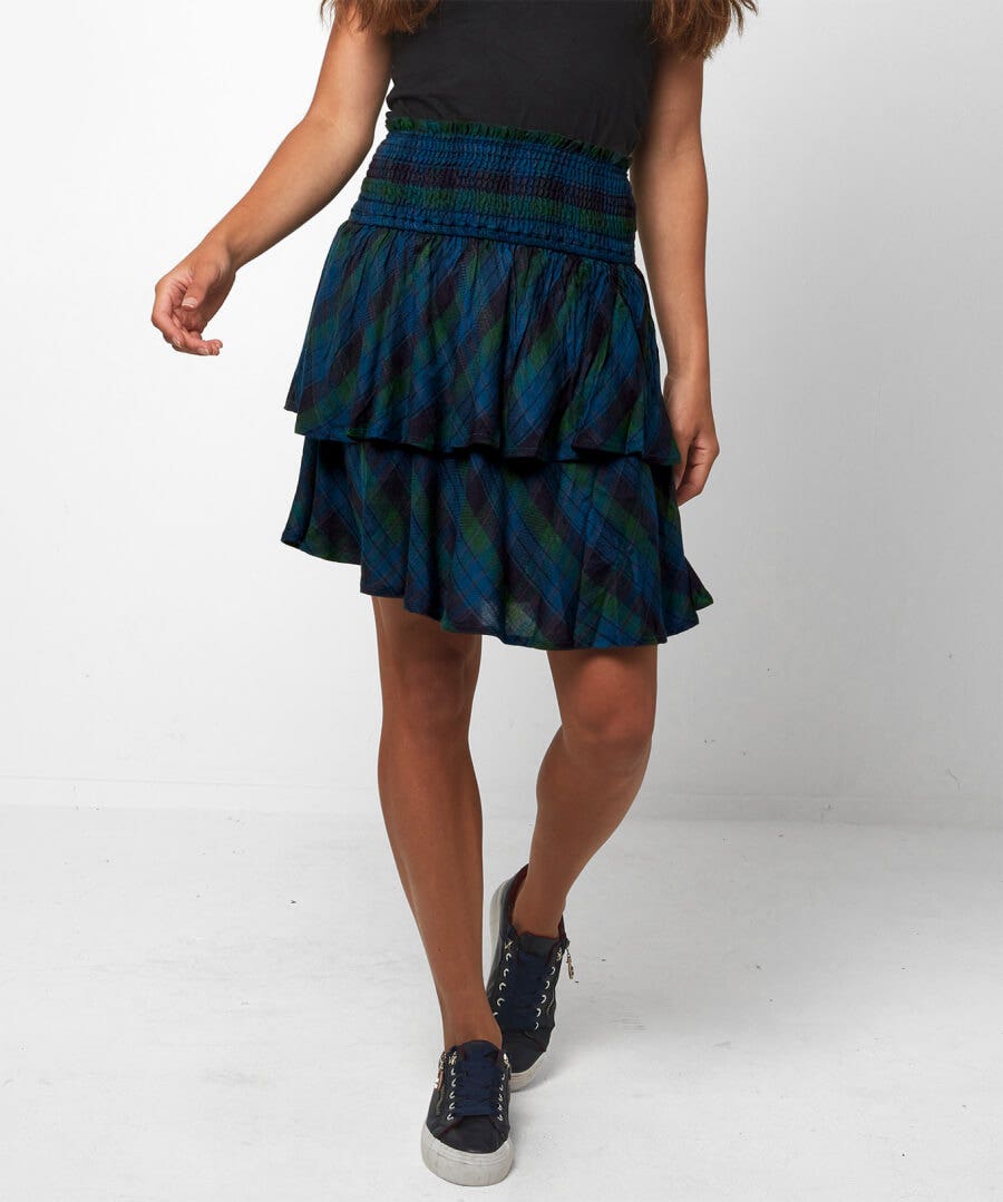 Ra Ra Check Skirt