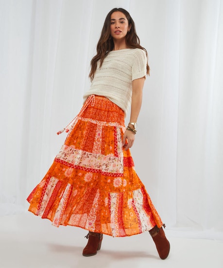 Perfect Patchwork Skirt
