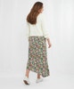 Floral Assymetric Skirt