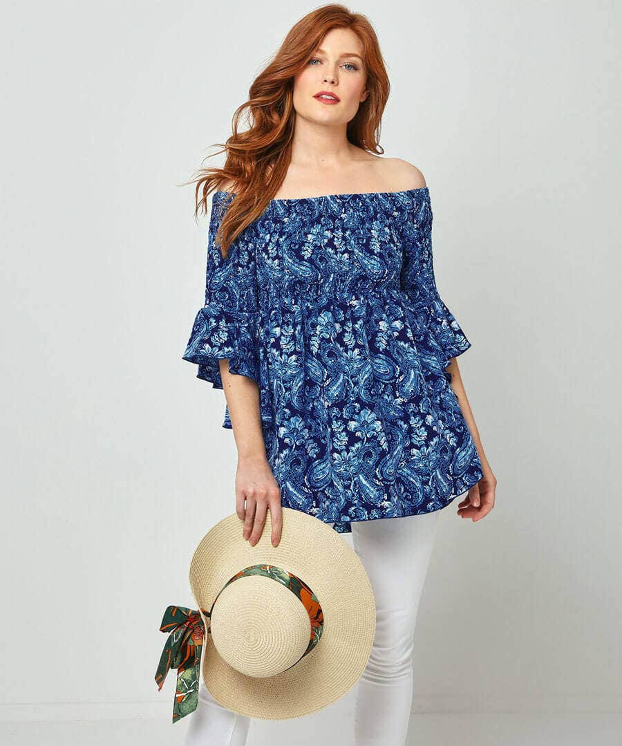 Shirred Top