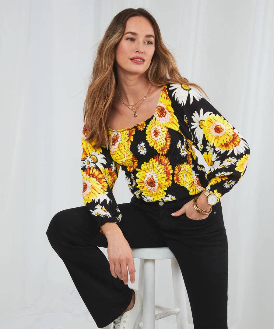 Divine Daisy Top
