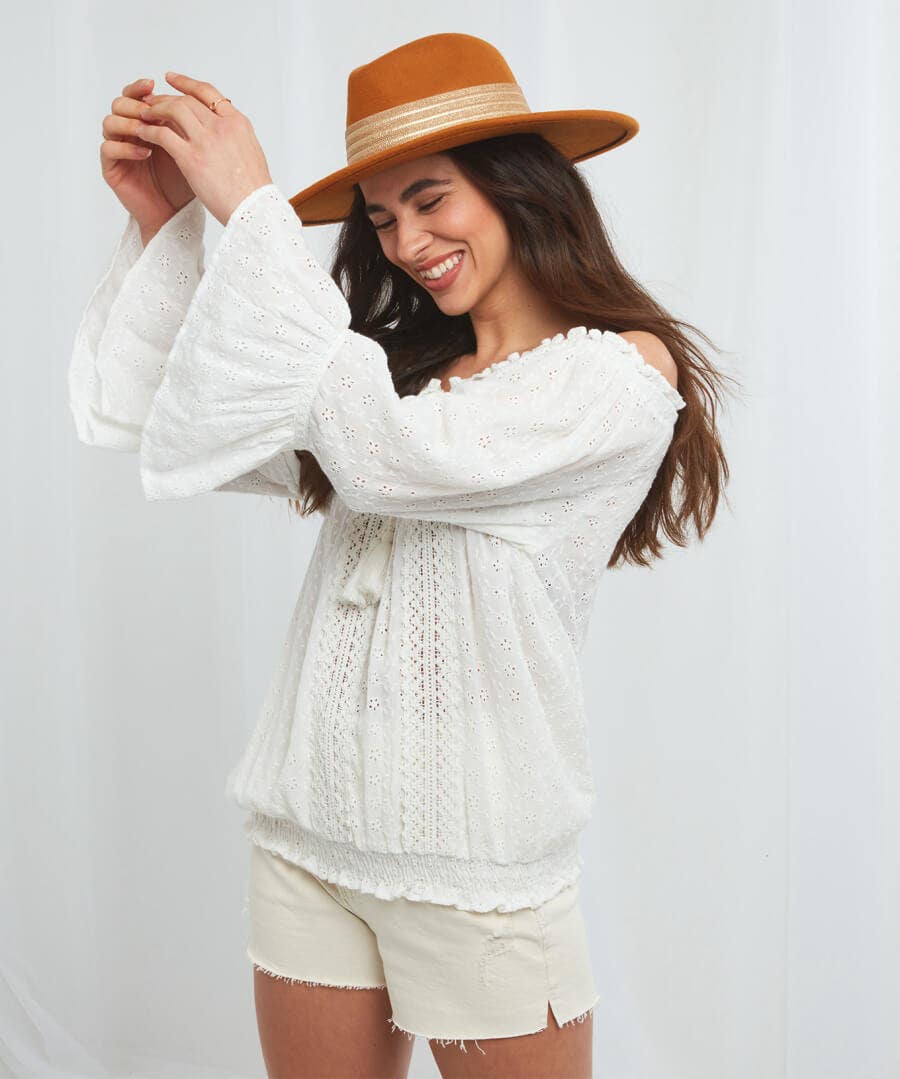 Broderie Belle Top