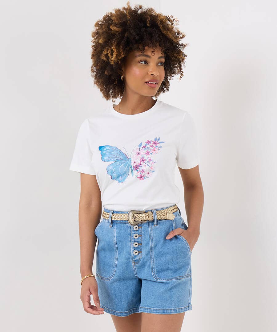 Breathtaking Butterfly Graphic Tee