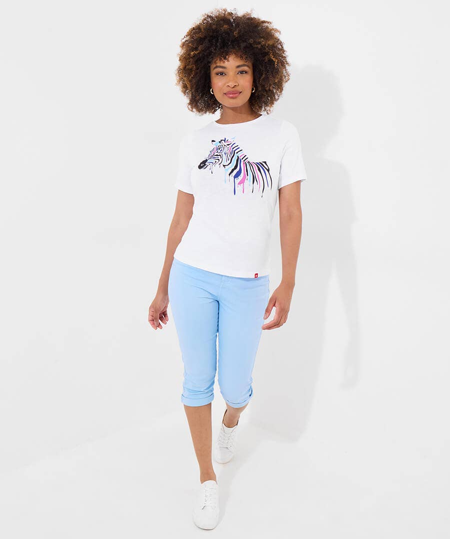 Zebra Graphic Tee