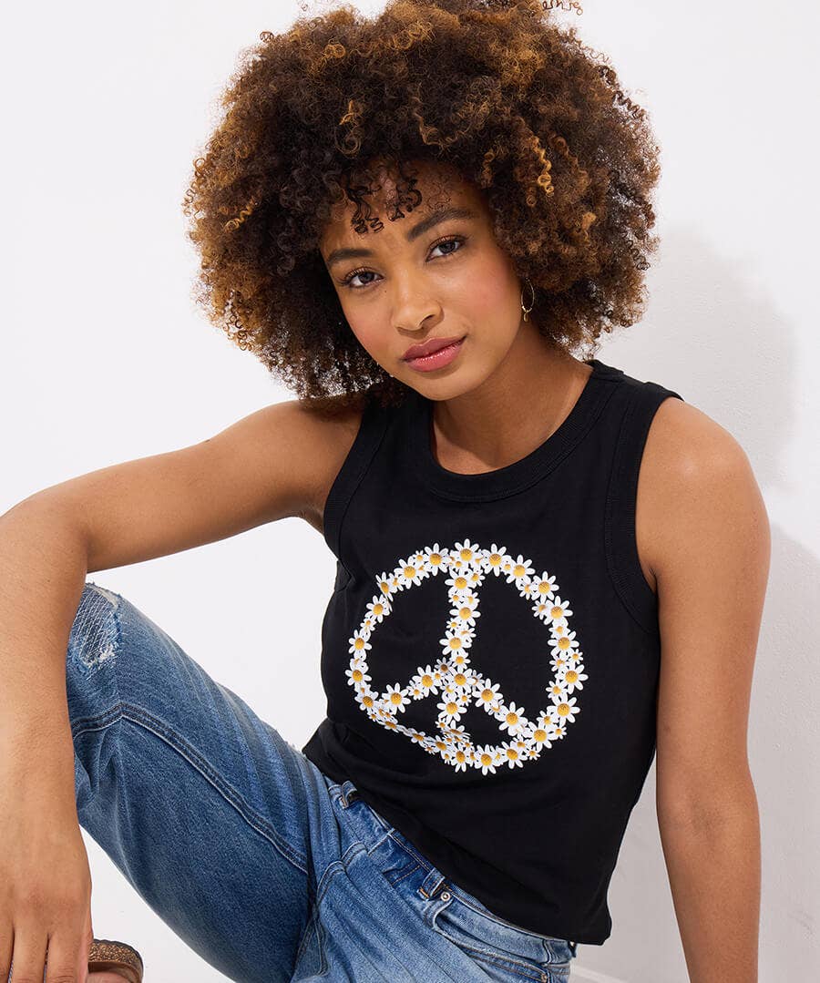 Daisy Dreamer Graphic Vest