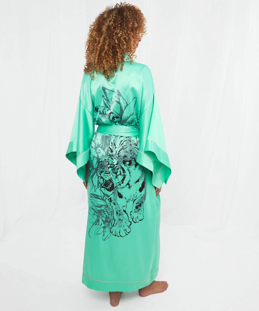 Boutique Tiger Kimono Robe