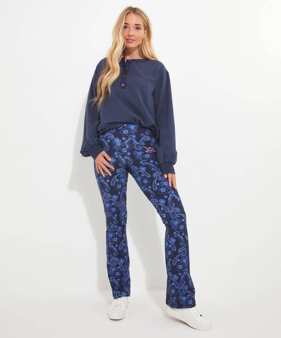 Funky flared sales trousers
