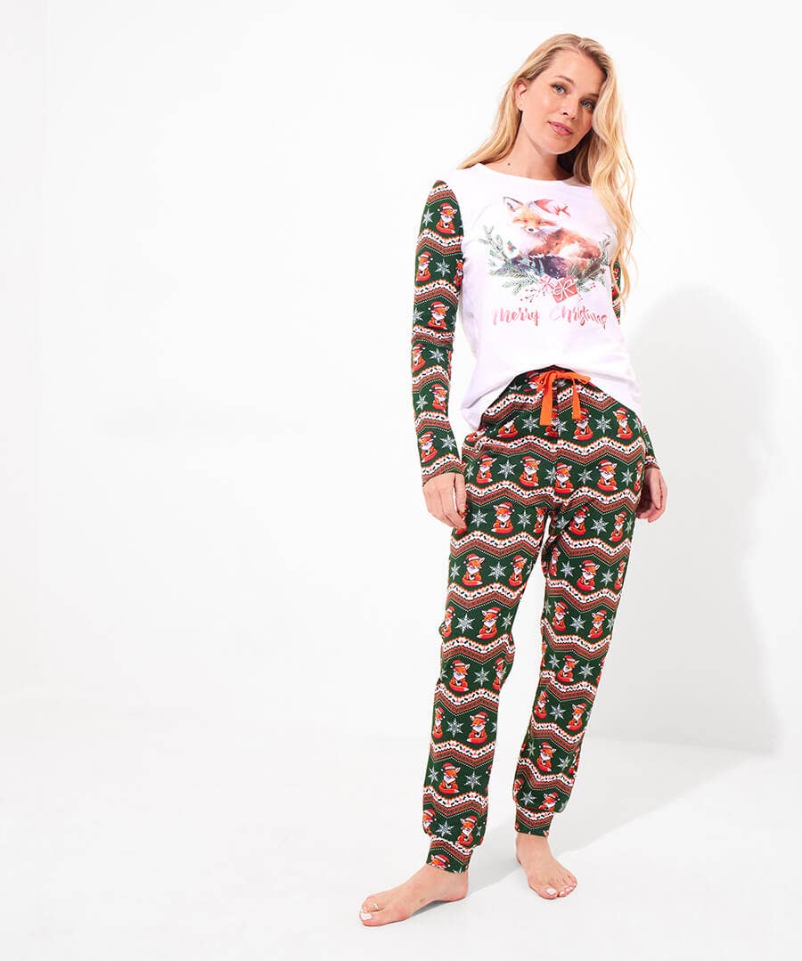 Foxy Jersey PJ Set Joe Browns