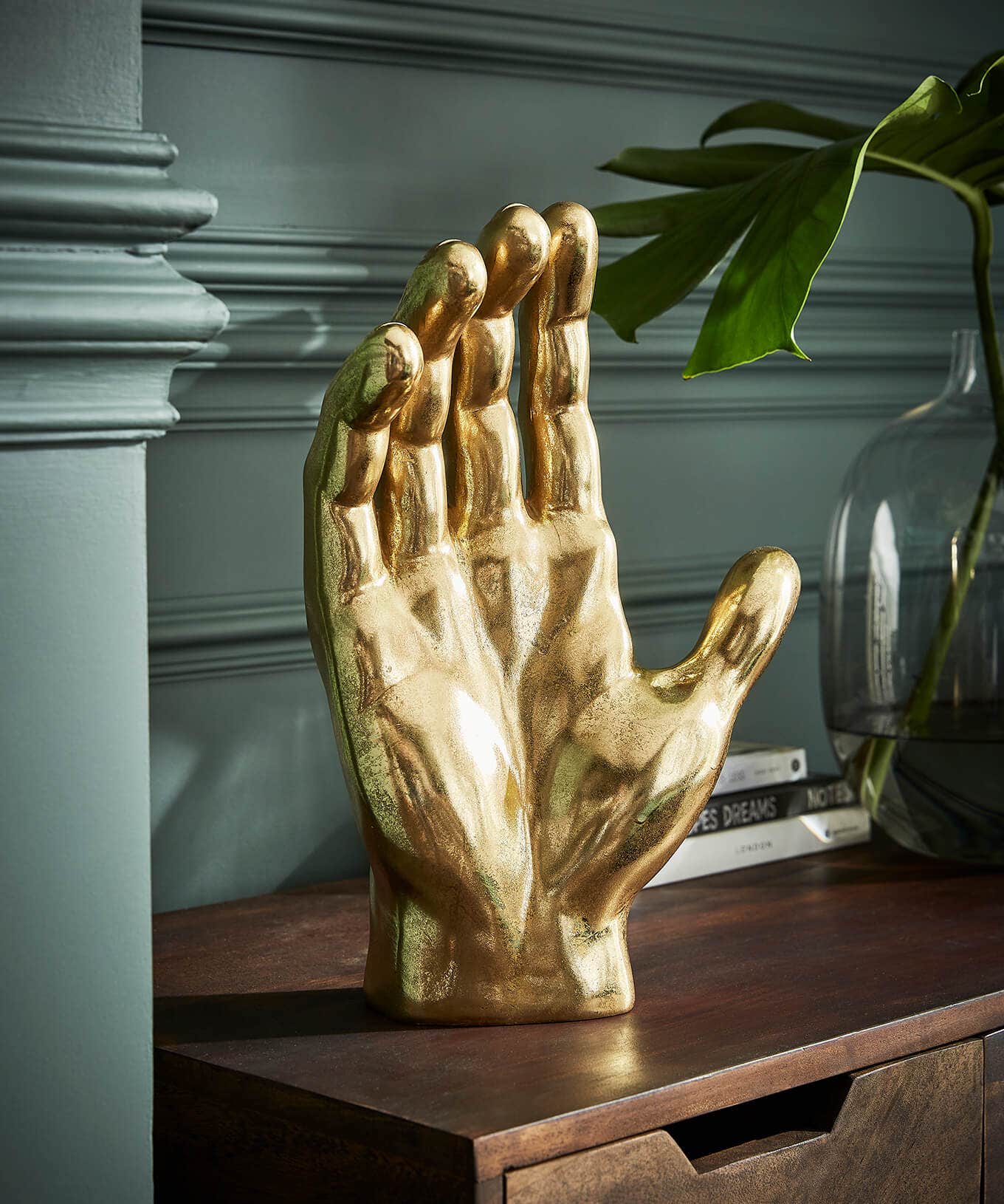 Giant Gold Hand Deco