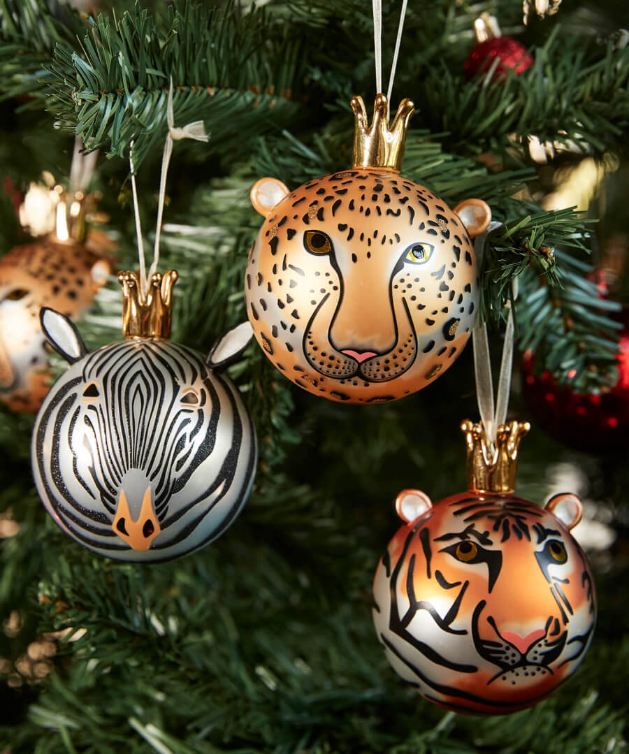 Crowned Animal Tree Decoration | Accessories | Joe Browns Crowned Animal Tree Decoration | Accessories | Joe Browns