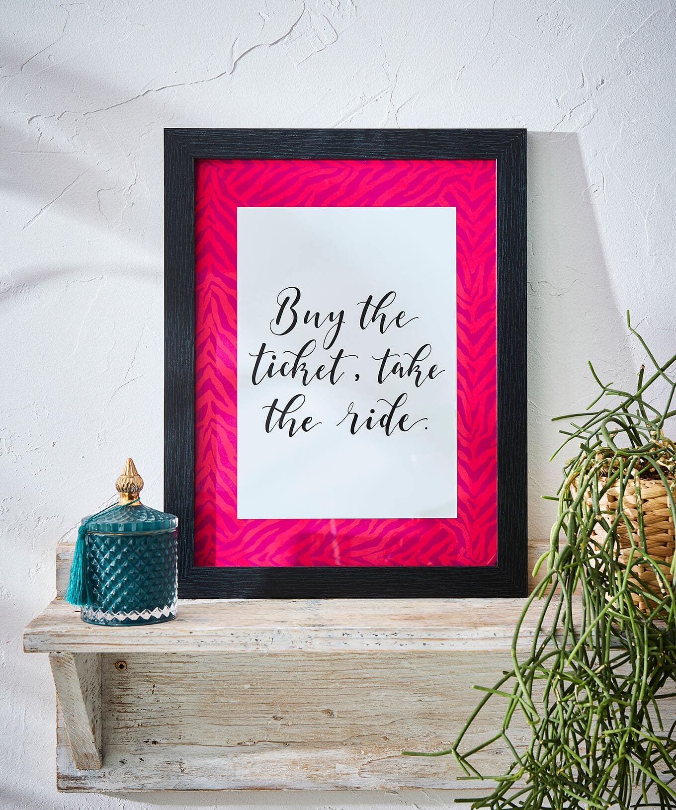 Joe's Favourite Slogan Prints In Frame